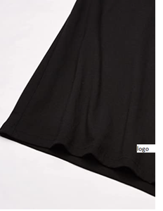 T-shirt à manches courtes et col ras du cou pour homme, épais, large, 50% Polyester, 50% coton, importé, délavé à la Machine - Product Image 4