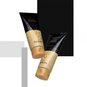 Gel Exfoliante Intensivo de Caracol FARMSTAY ESCARGOT NOBLESSE de Corea, Cuidado de Puntos Negros, Antienvejecimiento, Limpieza para Todo Tipo de Piel, para Mujeres - Product Image 3