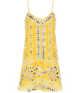 Vestido de verano sin mangas con estampado Tribal, traje Sexy con estampado Tribal bordado y espejo - Product Image 5