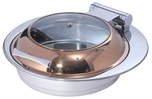 king International 1/5 Luxury Round Catering <b>Buffet</b> Display <b>Chafing</b> <b>Dish</b> <b>Buffet</b> <b>Set</b> Best High Quality Best Price Hot Selling - Product Image 5