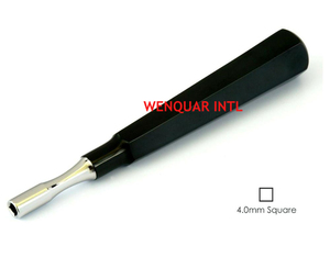Destornillador para Implantes Dentales, 4.0 mm, Cuadrado, Quirúrgico, Mango Largo, Adaptador de Llave Manual - Product Image 2