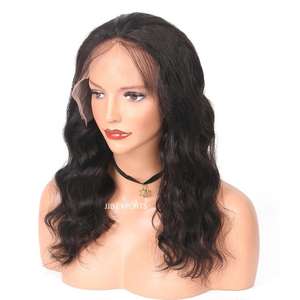 Directo de fábrica al por mayor 100% Color Natural cutícula alineada crudo sin procesar brasileño virgen cabello humano pelucas de encaje completo para mujeres - Product Image 1