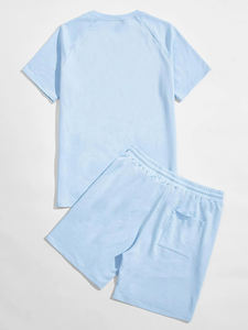 Ensemble de shorts de jogging 2 pièces pour homme, t-shirt et short personnalisés, best-seller, bas actifs pour le fitness - Product Image 5