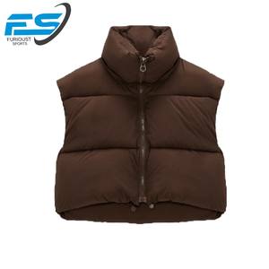 Chaqueta acolchada de invierno para hombre de calidad superior Diseño sin mangas ajustado al cuerpo informal Último modelo - Product Image 3