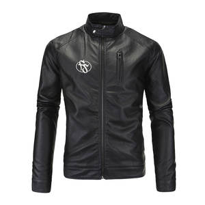 ดูดีที่สุดขายเสื้อหนังผู้ชาย - Product Image 3