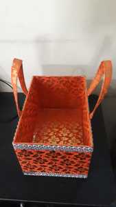 MDF Raksin Metal <b>Basket</b> <b>for</b> <b>Gifting</b> Decoration - Product Image 2
