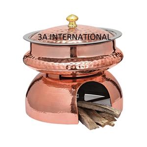 Olla para Servir Comida con Recubrimiento de Cobre para Hoteles, Bodas, Restaurantes, Fiestas de Cumpleaños, Servicio de Buffet y Catering - Product Image 2