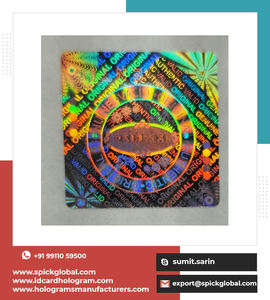 Etiquetas de seguridad de holograma profesional, personalizadas - Product Image 3