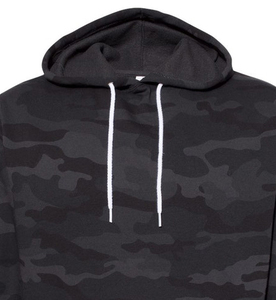 Sweat à capuche luxueux pour hommes, Design camouflage, couleur noir, pull - Product Image 5