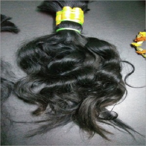 JAE Natural Raw Remy Wavy Indian Human Hair <b>Extensions</b> From Punjab with Machine Double Weft - Product Image 5