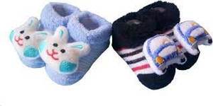 Bottes pour bébé fille en coton biologique, certifié CPSC, de haute qualité, faciles à enfiler, tendance, collection 100% - Product Image 5