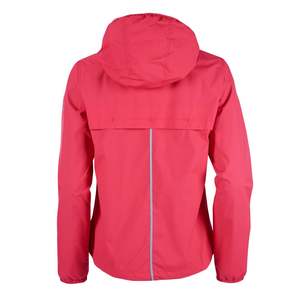 Femmes coupe-vent imperméable à l'eau veste en satin avec fermeture à glissière - Product Image 3