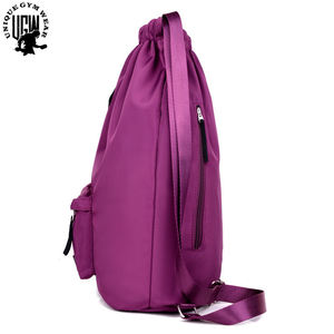 Sac à dos de voyage extérieur pour la natation, l'entraînement et la gym, avec fermeture à cordon écologique, en polyester imperméable, sac d'été - Product Image 5