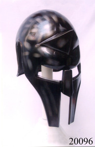 Casco Medieval de Reproducción Antigua, Estilo Sugarloaf, Artesanía en Cuero Vintage, Calidad Premium - Product Image 2