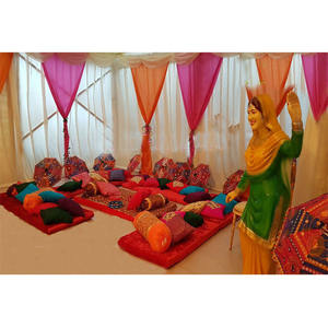 การตั้งค่า Mehndi สไตล์ปัญจาบแคนาดางานแต่งงานเอเชียที่มีสีสัน Mehndi เวทีออสเตรเลียแต่งงานอินเดีย - Product Image 1