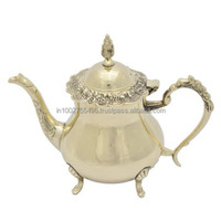 Théière et cafetière en laiton ustensiles de cuisine turcs arabes pour ensembles de café et de thé