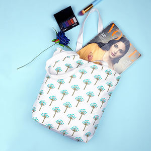 Promotional 2024 Reusable Fancy Cotton Tote <b>Bags</b> Vegetable Grocery Carry Natural Cotton Canvas Shopping Tote <b>Bag</b> with Logo - Product Image 4