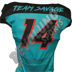 Football Américain Maillot De Sublimation Impression Nom D'équipe Numéro de Maillot De Football Américain - Product Image 6
