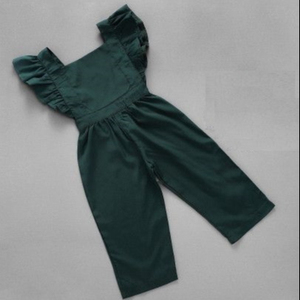 NEW--ELEGANT--- BABY--WITH BOTTLE GREEN STYLISH ROMPER DRESS & its customize in any size & color @ 2021--- - Product Image 1
