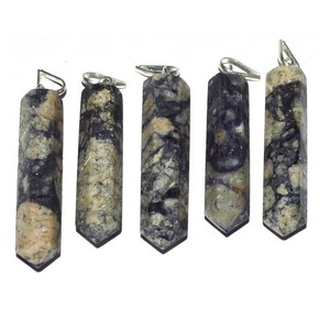 Colgantes de lápiz de Charoite indio, buena calidad, venta - Product Image 1