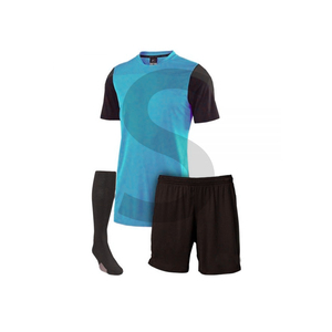 Uniforme de entrenamiento de fútbol personalizado para hombre de equipo y Club, kits de camiseta de fútbol a rayas Retro de ajuste cómodo sublimado de malla grande Premium - Product Image 5