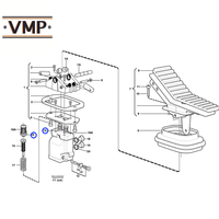 VOE 11991047 - Kit d'étanchéité pour chargeuses sur pneus L50C, L50D, L50E, L60E, L60F, L60G, L60H - Pièces détachées pour engins de chantier VMP