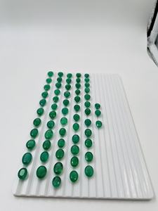 Natural Zambia Oval Cuts 230.30 Carats <b>Loose</b> <b>Gemstones</b> Layout for Jewelry Making Wholesale Deal - Product Image 4