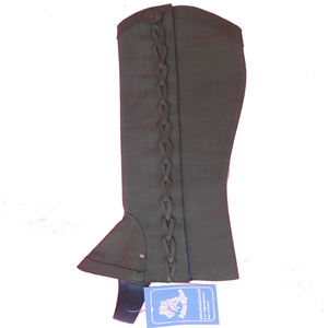 Primo Equine Premium Men's Half Chaps para equitación y deportes ecuestres Accesorios de alta calidad - Product Image 1