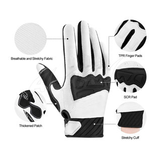 Gants coupe-vent doigt complet, accessoire de sport, écran tactile, longs doigts - Product Image 2