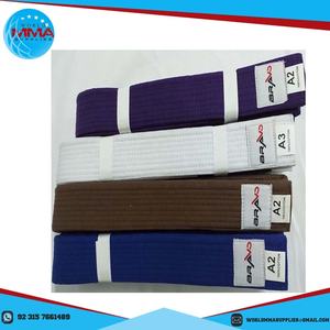 Ceintures de Jiu-Jitsu personnalisées 2027, 225-315 cm, 100 % coton, haute qualité, confortables, unisexes, adultes, arts martiaux, BJJ, judo, karaté, logo frontal - Product Image 3