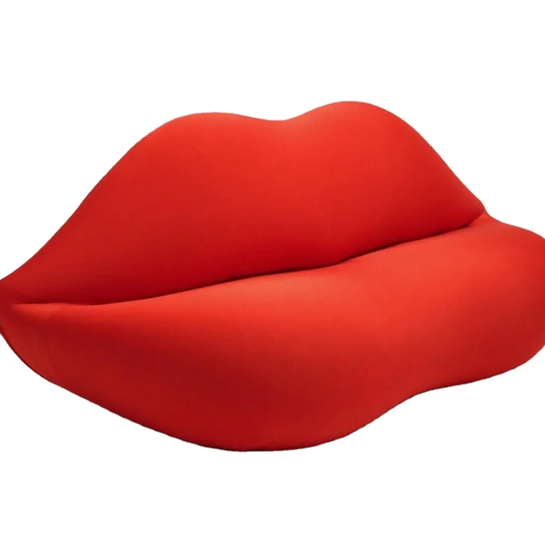 Runxi Modern Home furniture living room lip shaped sexy red lip sofa