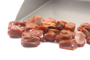 10 piezas 100% ópalo de fuego mexicano marrón Natural 16-20 MM gemas ásperas sin tratar para la fabricación de joyas bonita colección - Product Image 4