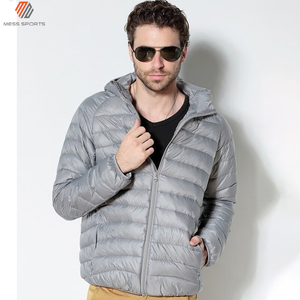 Vente Flash 2024 MESS SPORTS Veste d'hiver réversible à capuche pour homme, écologique, tendance, en blanc, vente en gros - Product Image 3