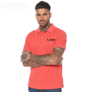 T-shirt polo de haute qualité pour hommes personnalisé professionnel coupe surdimensionnée tissu de coton tricoté motif imprimé solide fabriqué au Bangladesh - Product Image 3