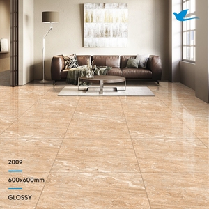 Carreaux en porcelaine polis indiens, grandes tailles de marbre 600x600mm et 600x1200mm, vente en gros - Product Image 3