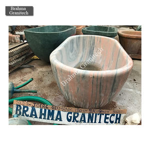 ดูดีสีขาวหินอ่อนหินอ่างอาบน้ำราคายุติธรรม - Product Image 1