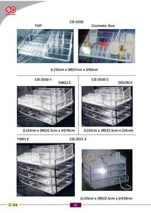 Multifonctionnel portable boîte de rangement en acrylique - Product Image 6