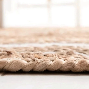 Alfombra Redonda de Jacinto de Agua para Decoración de Pisos, Hecha en Vietnam, Venta al por Mayor - Product Image 3