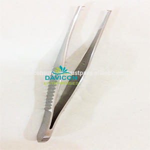 Pinzas Gerald, Brophy, Gillies, Fórceps, Instrumentos Quirúrgicos ORL Manuales de Acero Inoxidable - Product Image 2