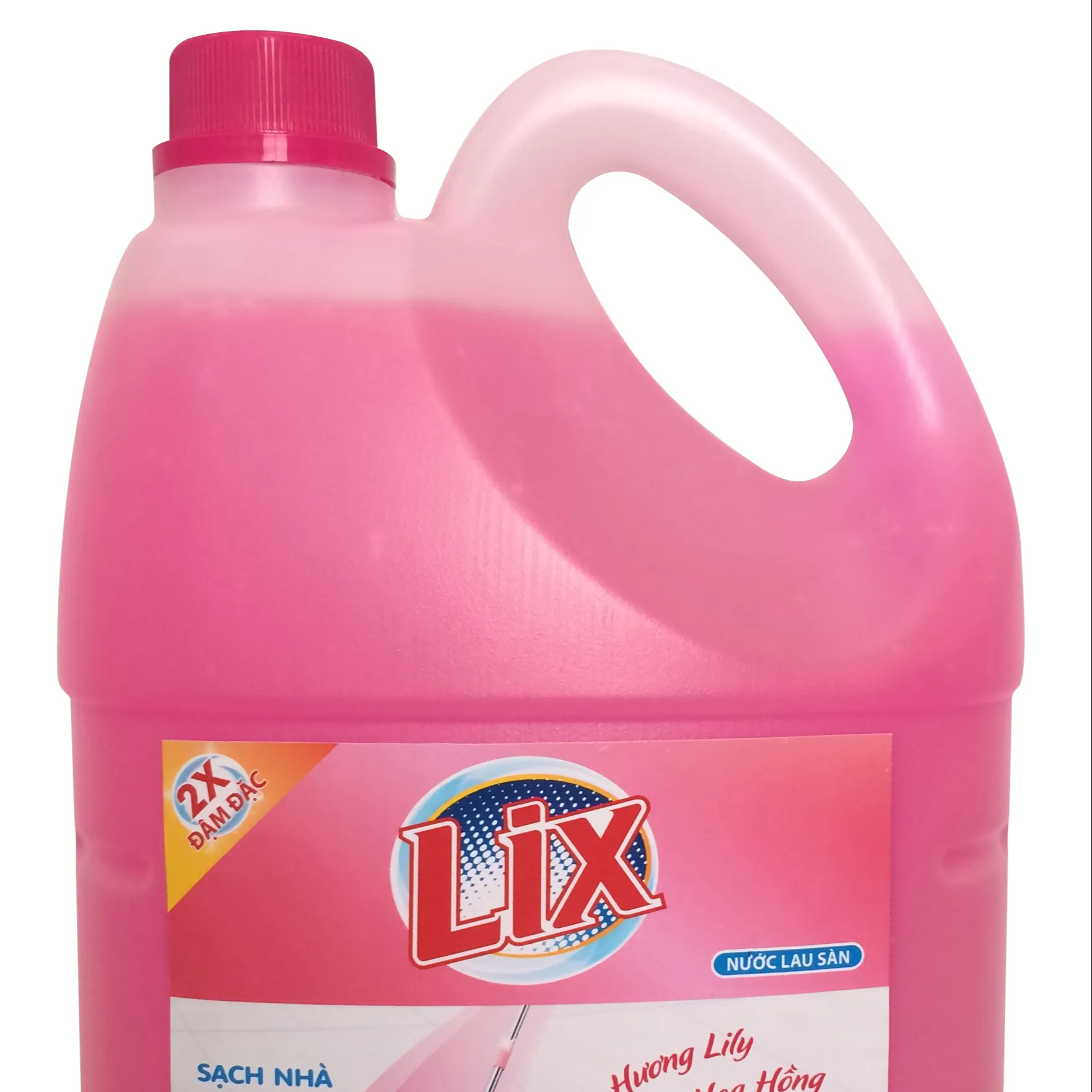 LIX-limpiador de suelo de 1L, 2L, 5L / 8 botellas en caja de cartón, el más vendido