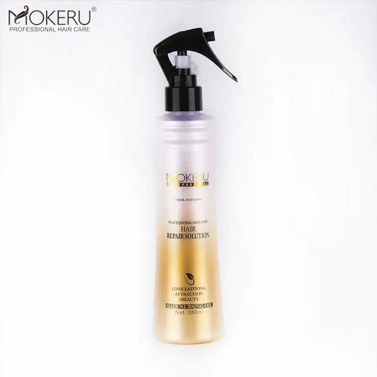 Mokeru-Protector Térmico perfecto para defensa del calor, etiqueta privada que deja en acondicionamiento, Protector térmico para el cabello dañado