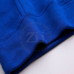 Sudadera con Capucha Personalizable de Alta Calidad para Hombre, Ecológica, Impermeable, de Algodón y Poliéster, para Invierno, Teñida en Color Liso - Product Image 6