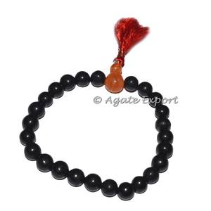 Healing Gemstone Black Agate <b>Carnelian</b> Yoga <b>Bracelet</b> - Product Image 2