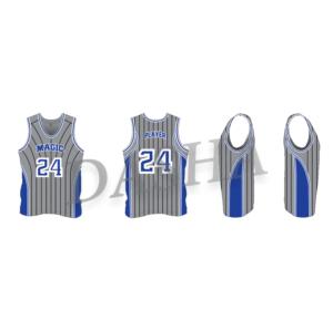 2025 dernière conception vêtements de sport pour hommes uniforme de basket-ball de haute qualité personnalisable sublimé Illusion ensemble pour adultes respirant - Product Image 4