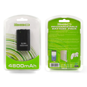 Cho <span class=keywords><strong>Xbox</strong></span> <span class=keywords><strong>360</strong></span> điều khiển Power <span class=keywords><strong>Kit</strong></span> 4800mAh DC có thể sạc lại pin gói Set USB sạc cáp sạc đứng có dây làm bằng nhựa - Product Image 3