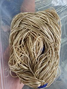 ด้ายปักทองแบบแบน ด้ายปักโลหะคุณภาพสูง วัสดุตกแต่งงานฝีมือ - Product Image 5