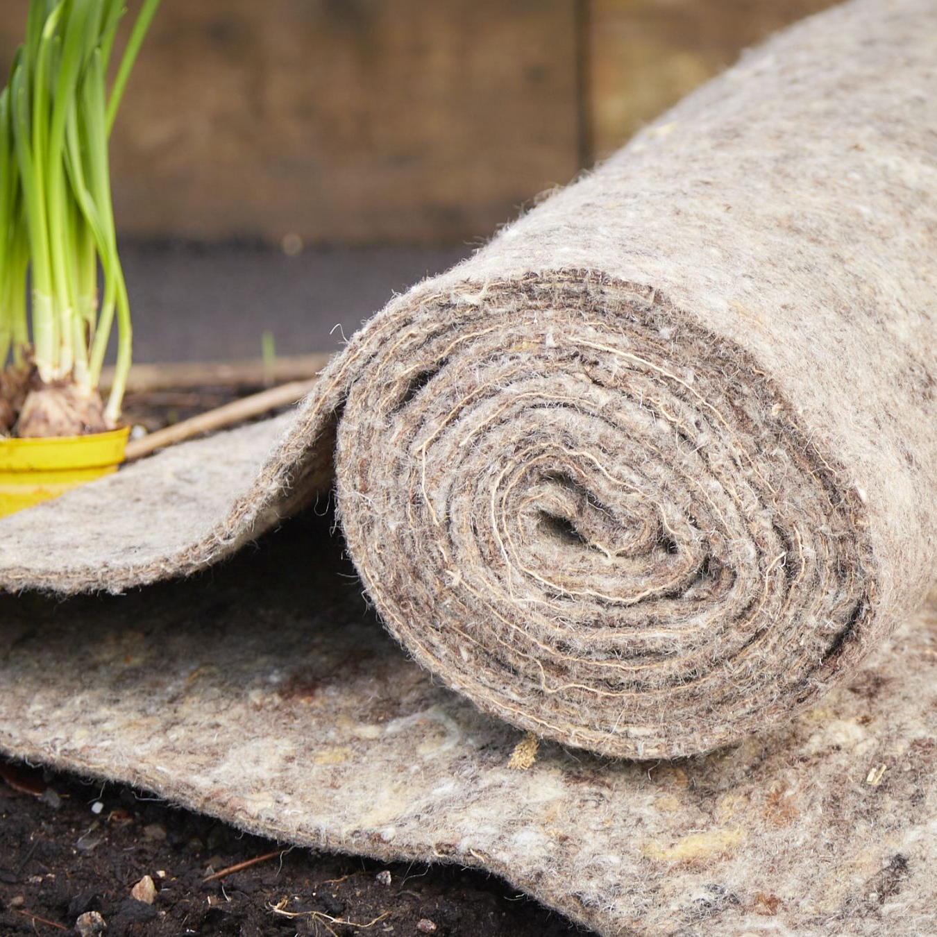 Войлочный утеплитель для стен