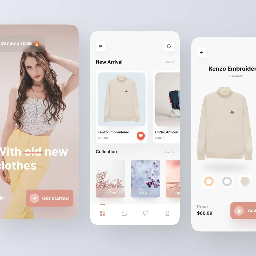 Top Fashion Ecommerce Mobile App Development | B2B B2C Fashion Clothing Android App Design | Online Shopping Mobile App