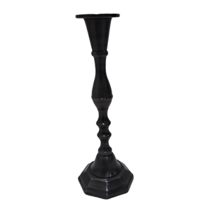 Support de bougie tendance pour la décoration de la maison et des événements au meilleur prix, porte-bougie noir de luxe - Product Image 1