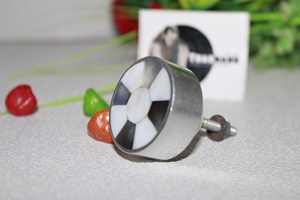 Bouton de meuble rond moderne en nacre et argent moulé 120 pièces 30 jours pour la maison et l'hôpital - Product Image 4